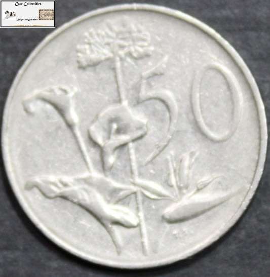 South Africa 50 Cent 1989 Coin VF20