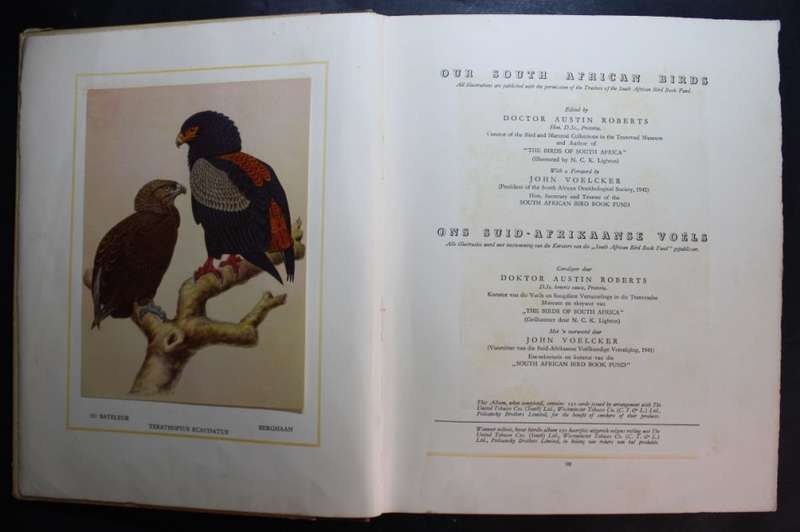 Our South African Birds Edited By Dr Austin Roberts Hardcover Book