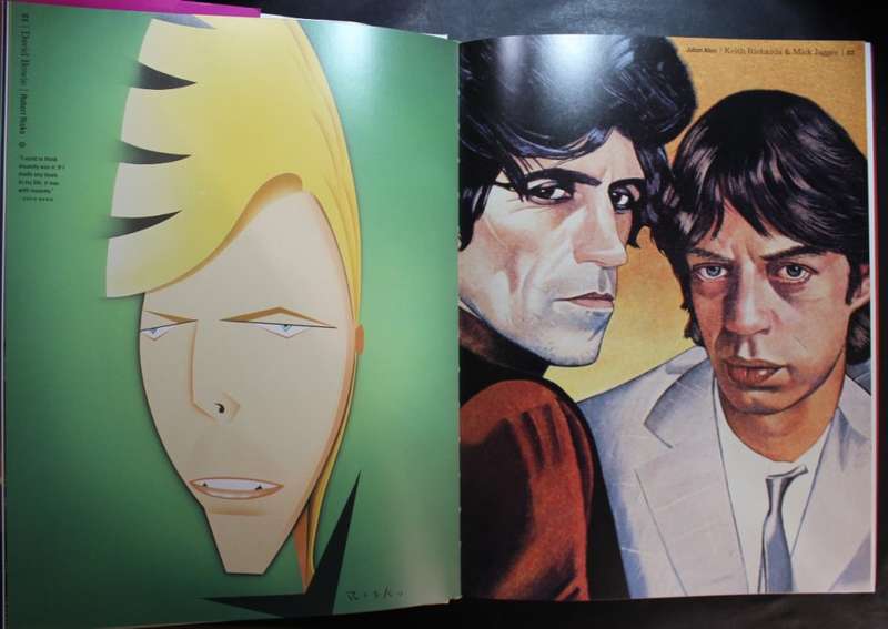 Rolling Stone The Illustrated Portraits Creative Director Fred Woodward Hardcover Book