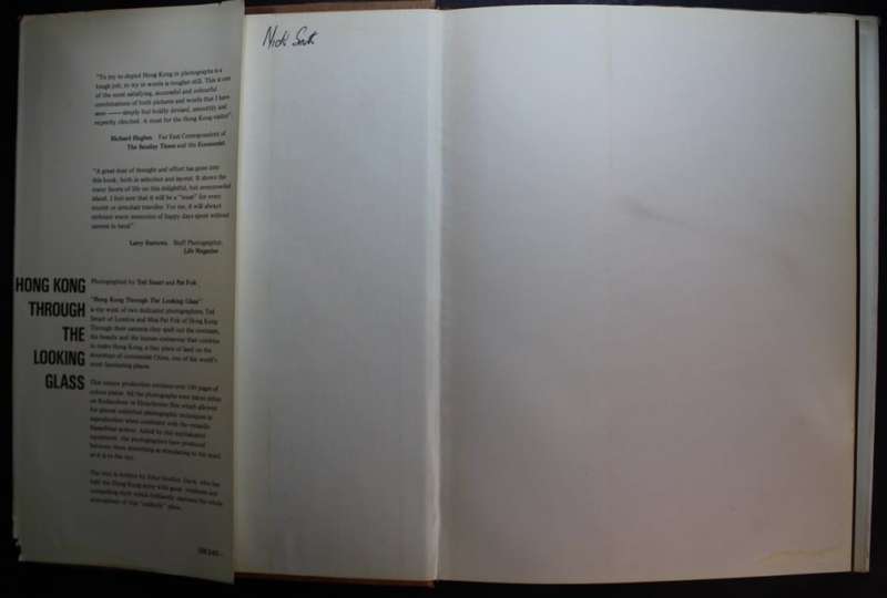 Hong Kong Through The Looking Glass Photographers Ted Smart & Pat Fox Hardcover Book