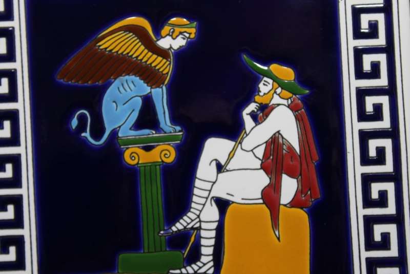 2 Smaltotechniki Greek Ceramic Decorative Tiles
