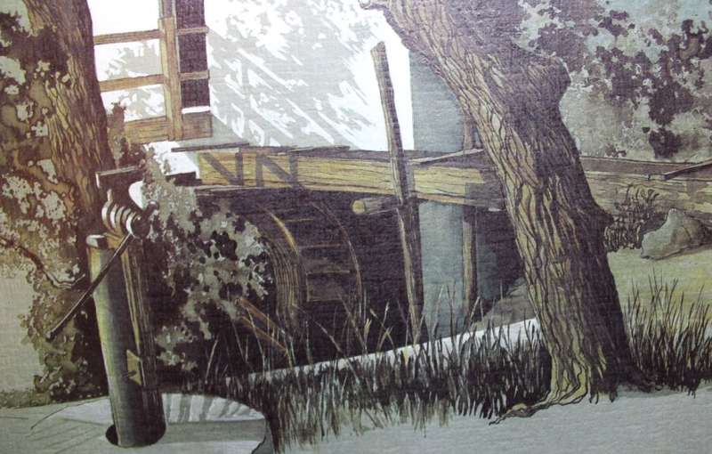 Set of 6 Ted Hoefsloot Watermill Prints