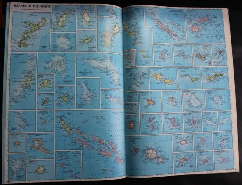 National Geographic Atlas Of The World 5th Edition 1981 Large Hardcover