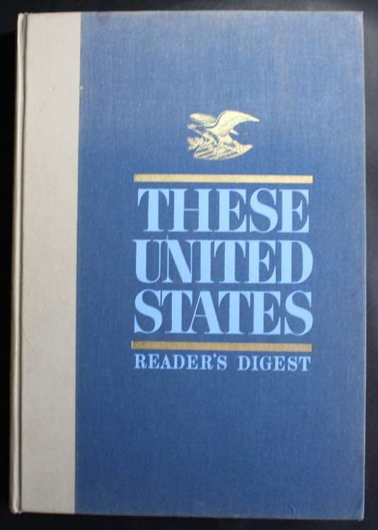 Readers Digest These United States 1968 Large Atlas