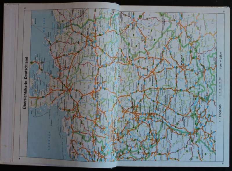 Deutschland Auto Atlas 2001 Hardcover