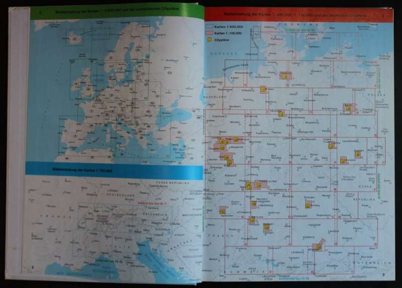 Deutschland Auto Atlas 2001 Hardcover