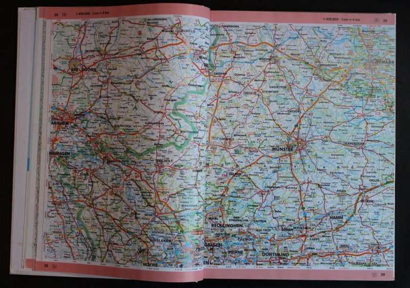 Deutschland Auto Atlas 2001 Hardcover
