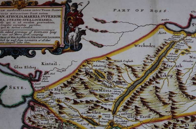 Illustrated Maps of Scotland by Jeffrey Stone