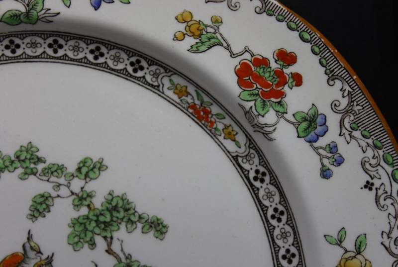 Copeland Spode Pair of Pheasants Plate from 1950