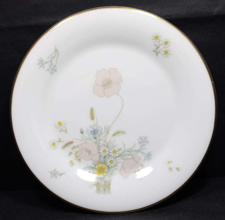 Pair of Royal Doulton Flirtation Pattern Side Plates