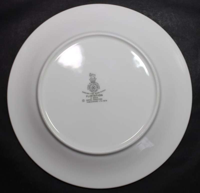 Pair of Royal Doulton Flirtation Pattern Side Plates