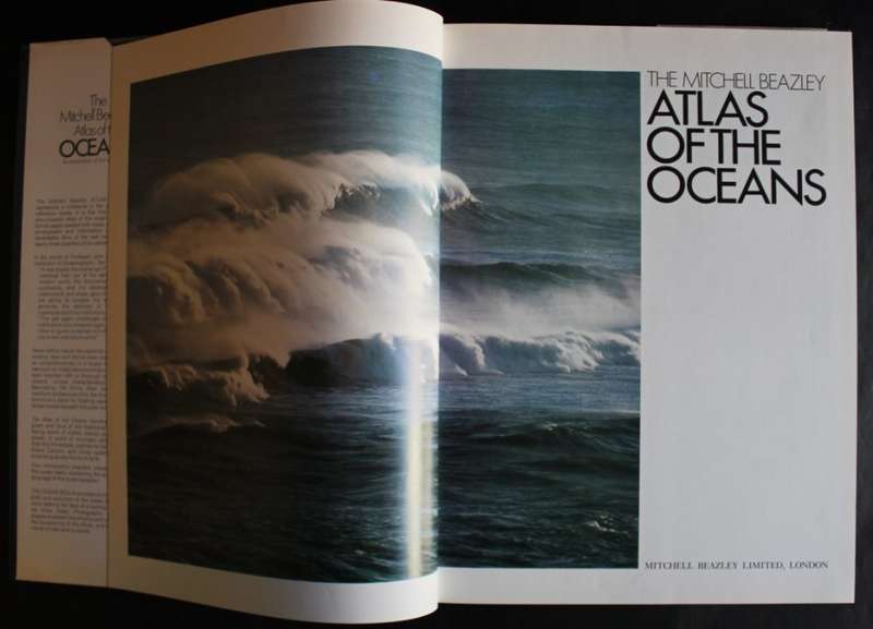 The Mitchell Beazley Atlas Of The Oceans Edited by Martin Bramwell 1977