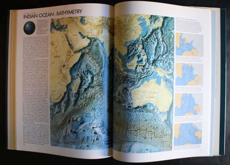 The Mitchell Beazley Atlas Of The Oceans Edited by Martin Bramwell 1977