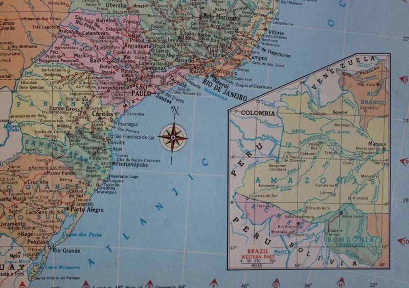 Hammond`s World Atlas Classics Edition 1961.