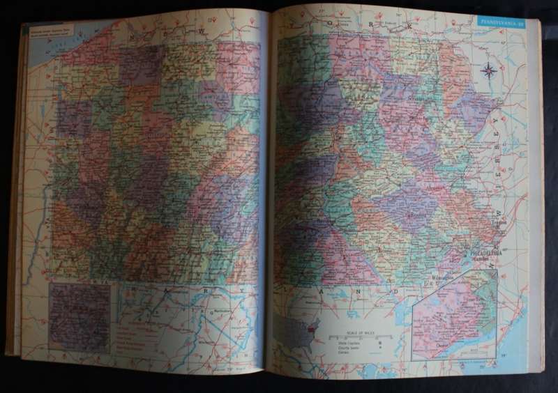 Hammond`s World Atlas Classics Edition 1961.