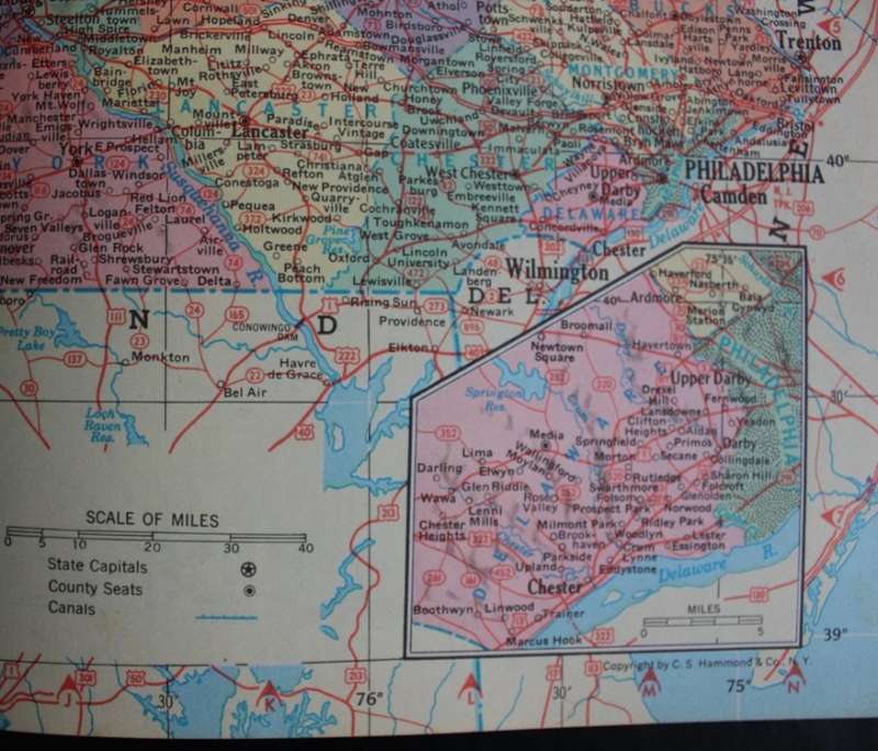 Hammond`s World Atlas Classics Edition 1961.
