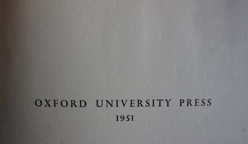 The Oxford Atlas 1951 First Edition