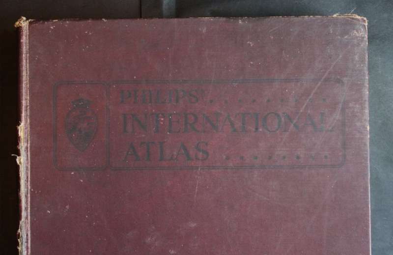 Philips International Atlas - 1942, Large Hardcover