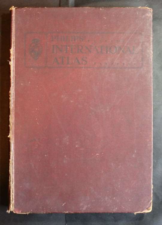 Philips International Atlas - 1942, Large Hardcover