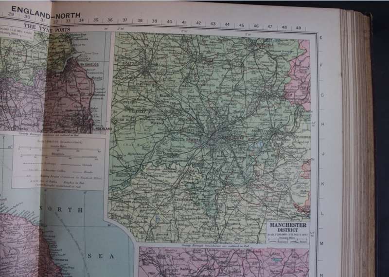 Philips International Atlas - 1942, Large Hardcover