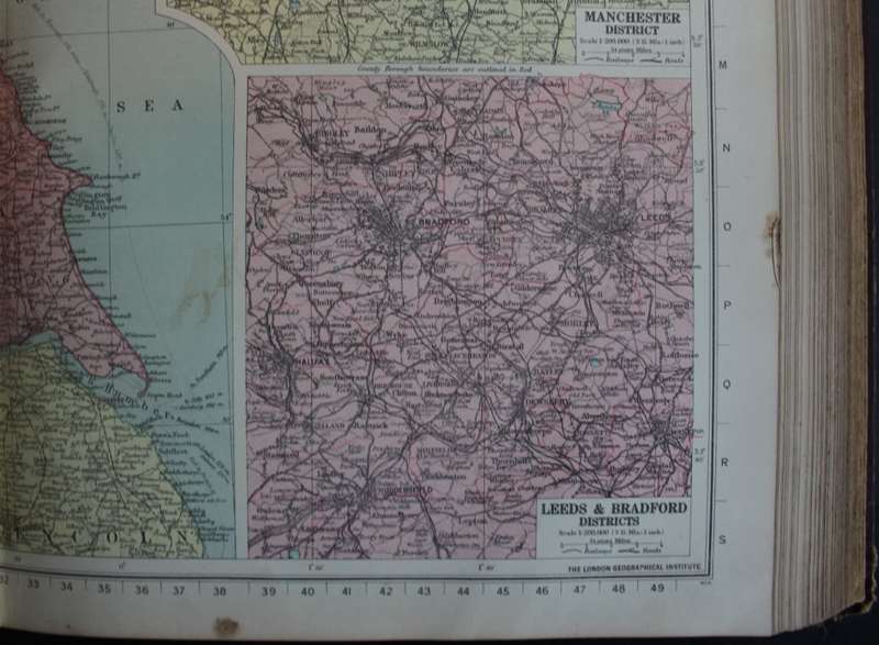 Philips International Atlas - 1942, Large Hardcover