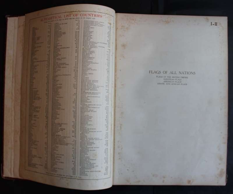 Philips International Atlas - 1942, Large Hardcover