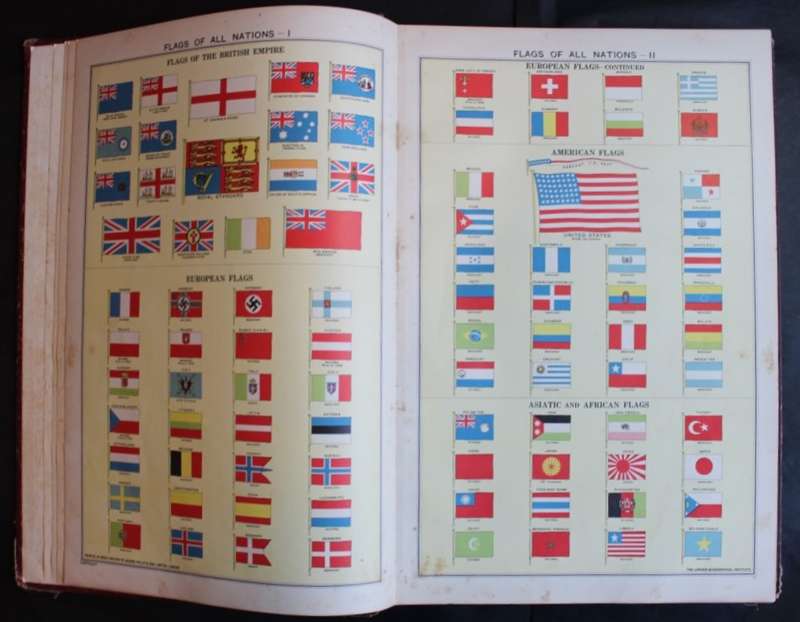 Philips International Atlas - 1942, Large Hardcover