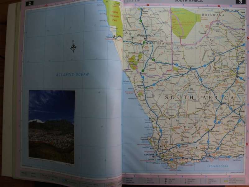 Map Studio Road Atlas Africa First Edition 2000