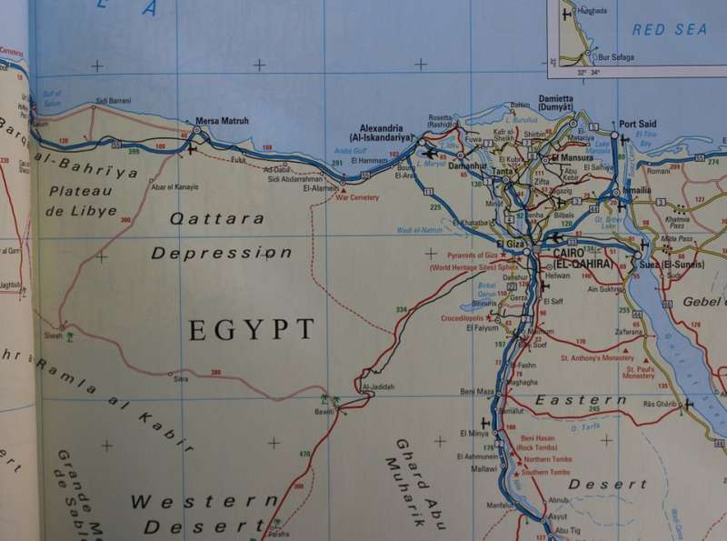 Map Studio Road Atlas Africa First Edition 2000