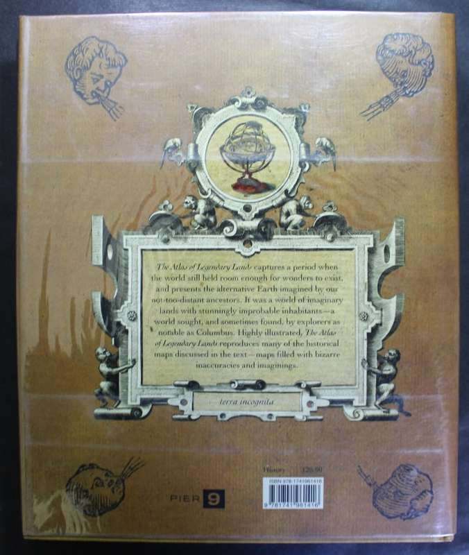 The Atlas Of Legendary Lands by Dr Judyth A Mcloed