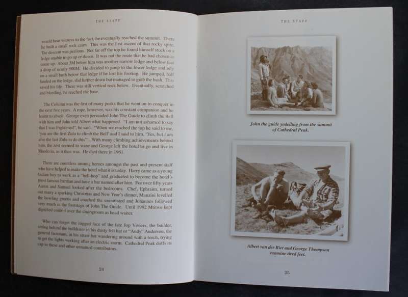 The Cathedral Peak Hotel Story by Brian Agar Booklet