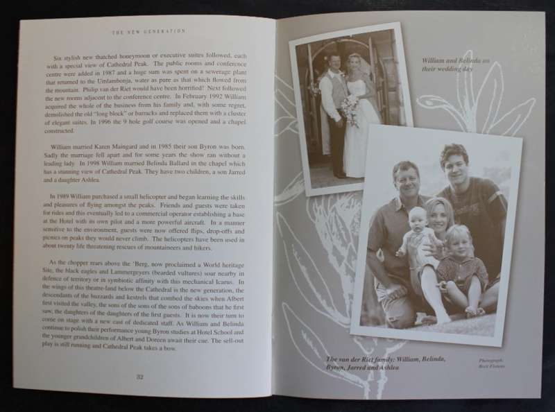 The Cathedral Peak Hotel Story by Brian Agar Booklet