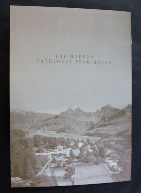 The Cathedral Peak Hotel Story by Brian Agar Booklet