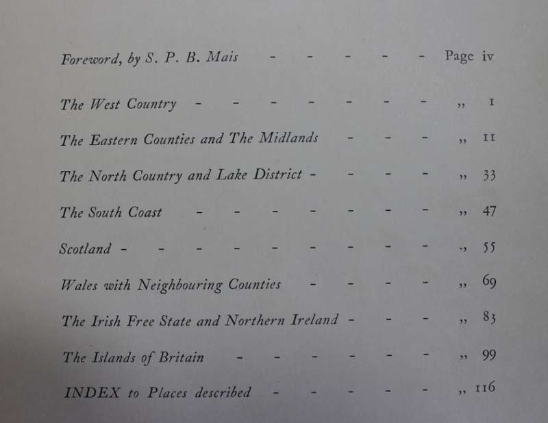 Pictorial Britain and Ireland - Book of Vintage Maps 1932 by Esso.
