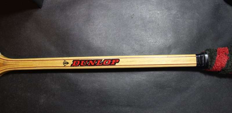 Vintage Dunlop Warwick Wood Frame Squash Racquet