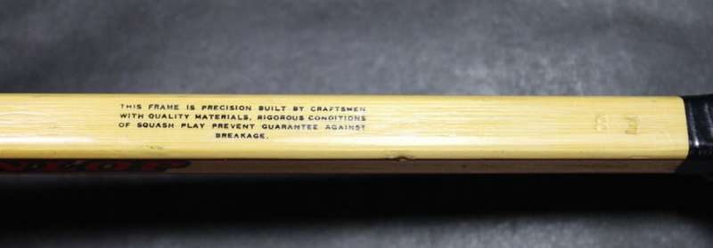 Vintage Dunlop Warwick Wood Frame Squash Racquet