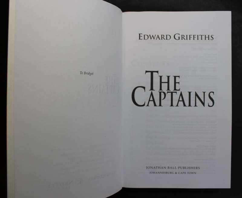 The Captains by Edward Griffiths Softcover Book