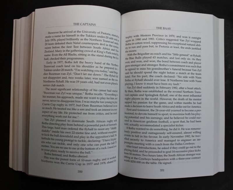The Captains by Edward Griffiths Softcover Book