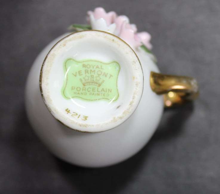 Royal Vermont Porcelain Miniature Jug
