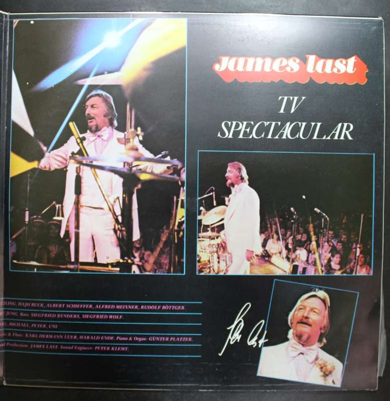 James Last TV Spectacular Live In London Double Vinyl LP