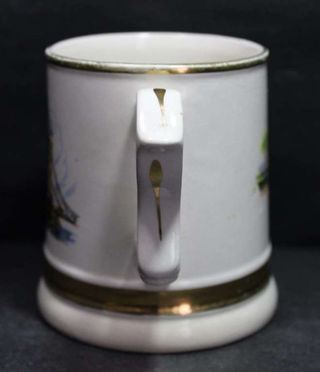 Tower Bridge Mug by Prince William Decorative 22 Carat Gold Trim