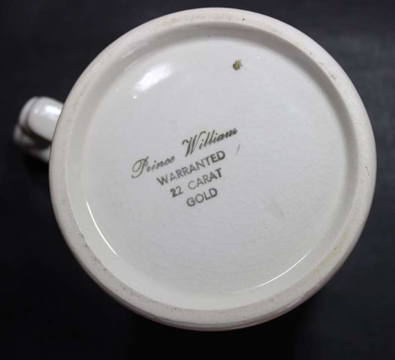 Tower Bridge Mug by Prince William Decorative 22 Carat Gold Trim