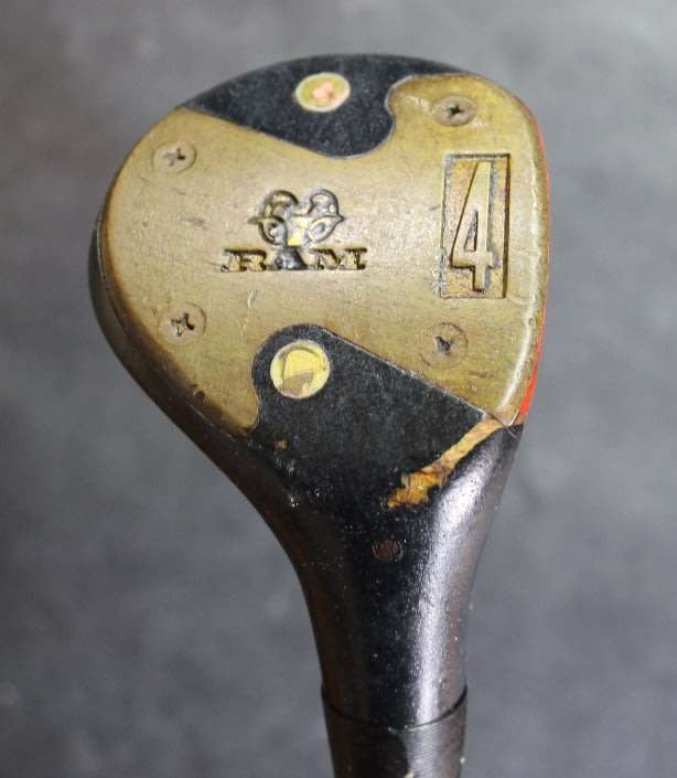 Vintage Ram Accubar 4 Wood RH Golf Club