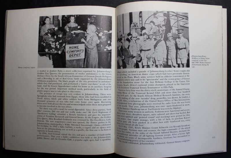 Johannesburg One Hundred A Pictorial History by Ellen Palestrant, Softcover Book