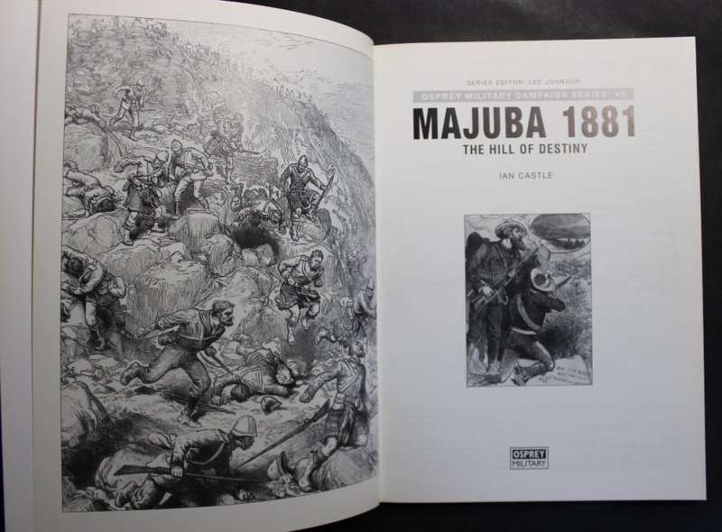 Majuba 1881 The Hill of Destiny by Ian Castle, Softcover Book