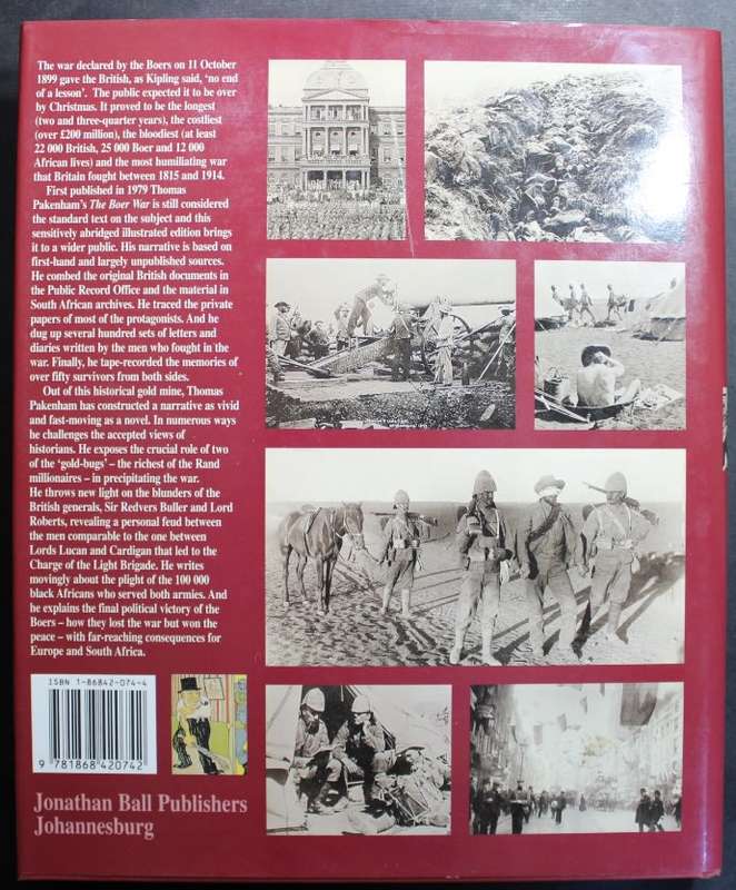 The Boer War Illustrated Edition by Thomas Pakenham, Hardcover Book