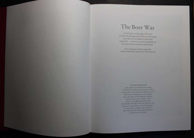 The Boer War Illustrated Edition by Thomas Pakenham, Hardcover Book