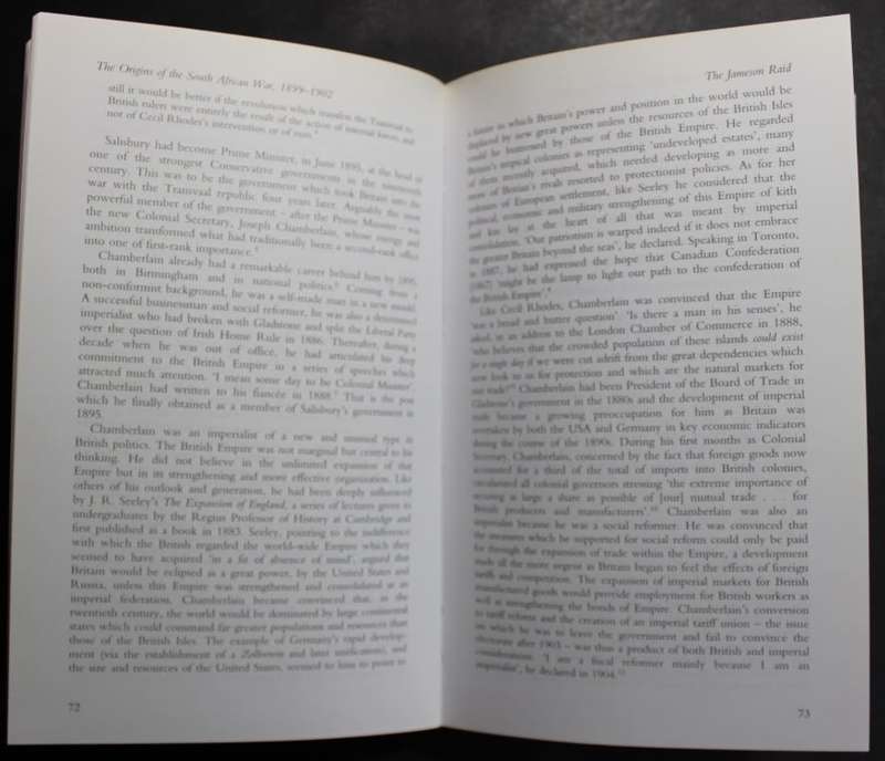 The Origins Of The South African War 1899-1902 by Iain R Smith, Softcover Book