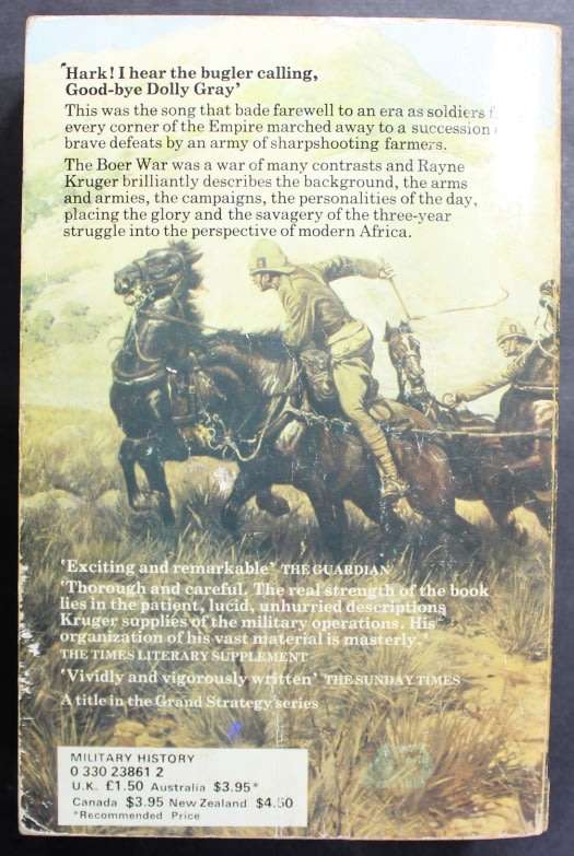 Good-bye Dolly Gray: The Story Of The Boer War by Rayne Kruger, Softcover Book