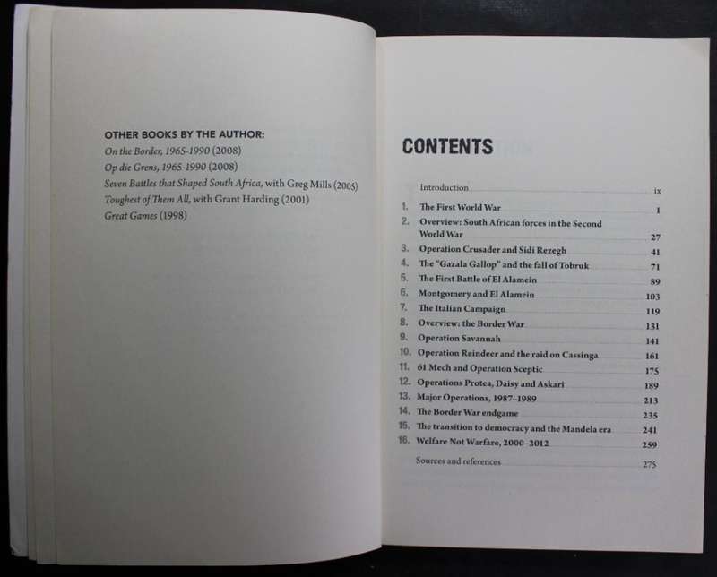 Springboks, Troepies and Cadres, Stories of the SA Army 1912-2012 by David Williams, Softcover Book